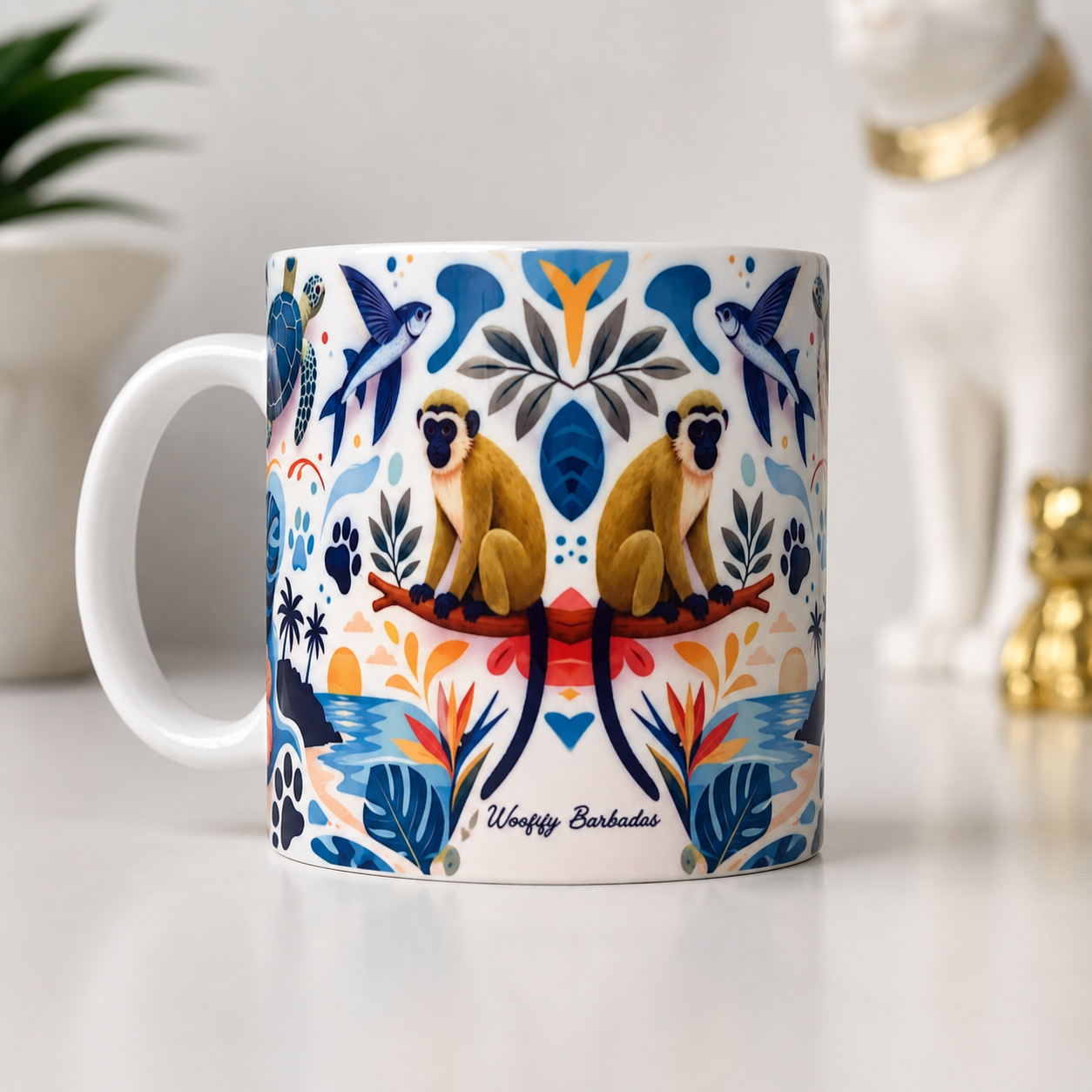 Paws of Barbados Mug