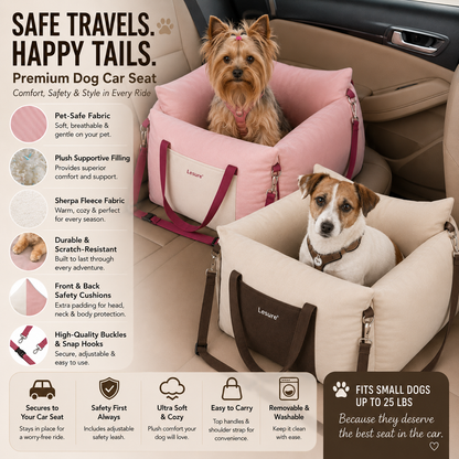 Lesüre Dog Car Seat - Shiloh’s Fave