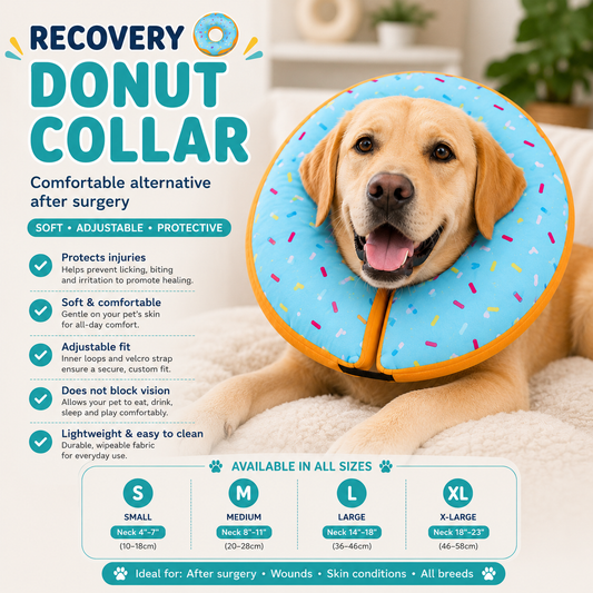 Comfort Cloud Inflatable Recovery Donut Collar