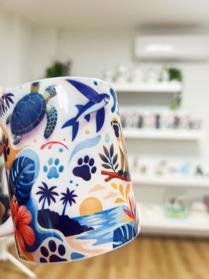 Paws of Barbados Mug