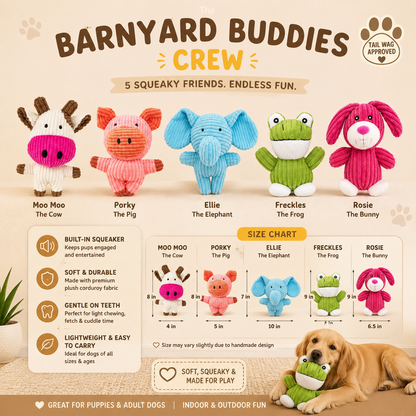 The Barnyard Buddies Crew 🐾