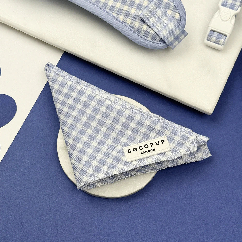 English Blue Scarf