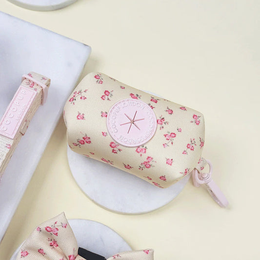 English Rose Poop Bag Holder