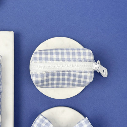 English Blue Poop Bag Holder