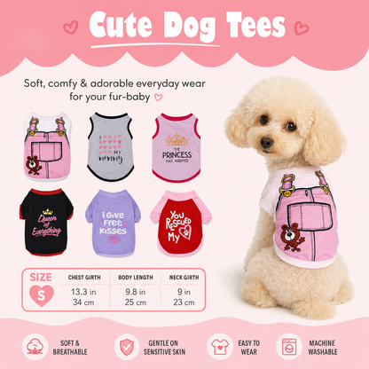 Princess Pooch Dog Shirts (Small Breeds)