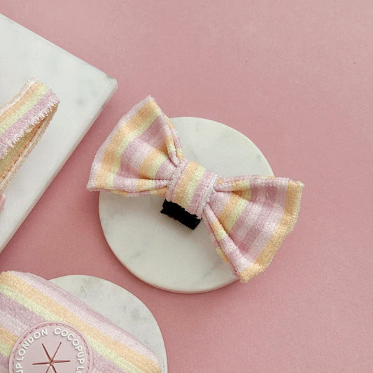 Pastel Stripes Cabana Bow Tie