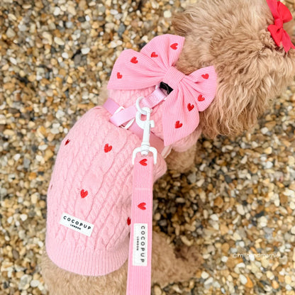 Pink Heartstrings Leash