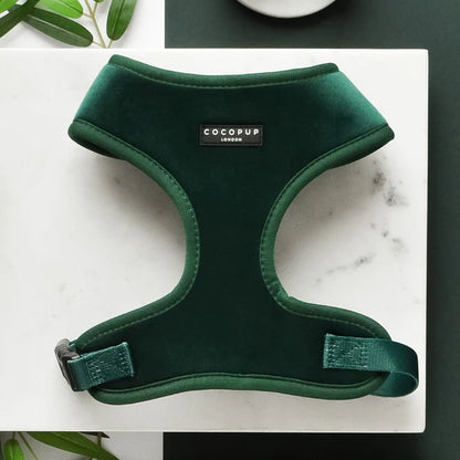 Luxe Green Velvet Harness