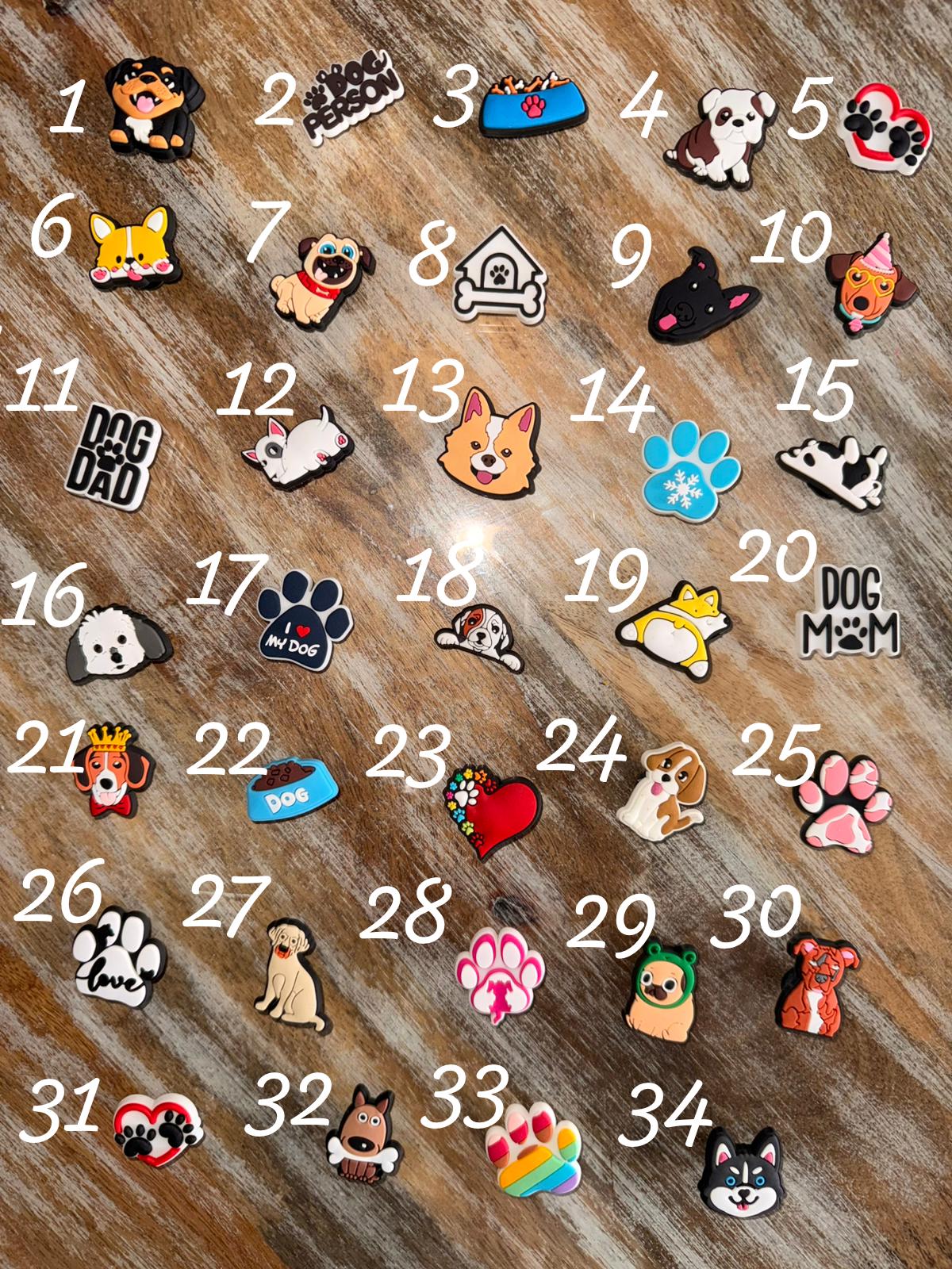 Fur-baby Shoe Charms