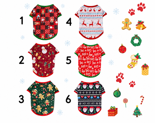 Christmas Dog Shirts (Pre-Order)