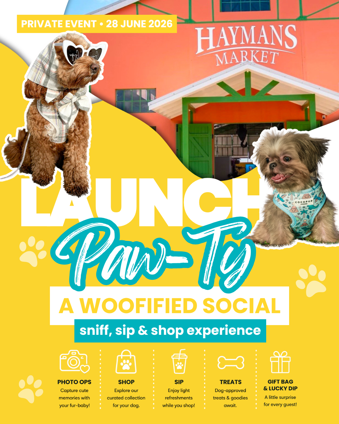Launch Pawty Ticket